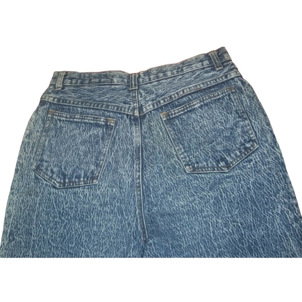 Vintage 80’s Stefano Jeans Acid Washed Mom High Waist Zip ALT egirl Punk Grunge - Picture 5 of 14